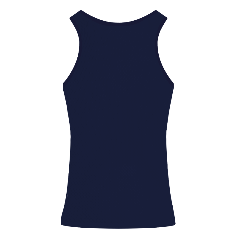 Canotte Plain Donna Navy E